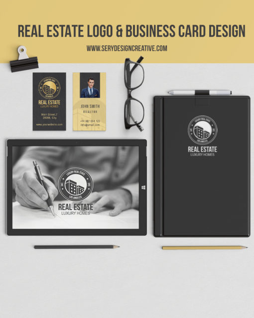 Real-Estate-Logo-Business-Card