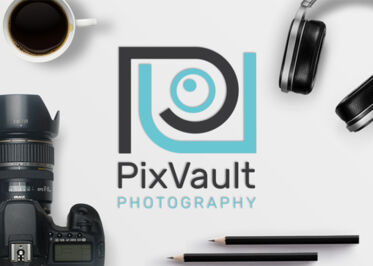PIXVAULT PHOTOGRAPHY LOGO
